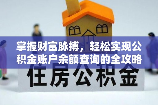 皮山掌握财富脉搏，轻松实现公积金账户余额查询的全攻略