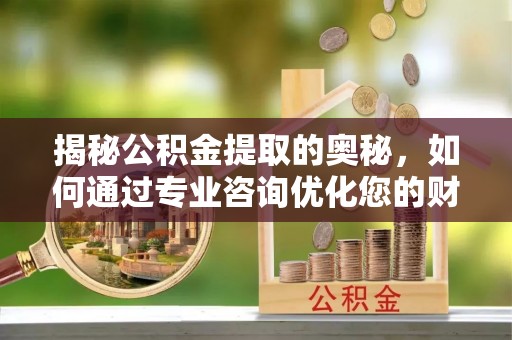 皮山揭秘公积金提取的奥秘，如何通过专业咨询优化您的财务规划