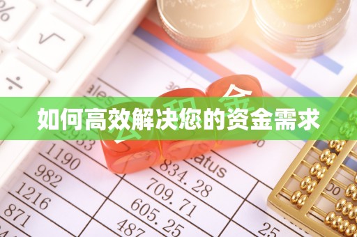 皮山如何高效解决您的资金需求
